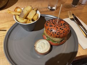 Vegan Beyond Burger  at The Supper Club in Kinsale