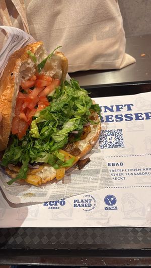   at Zerö Kebab in Berlin