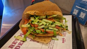 Kebab at Zerö Kebab in Berlin