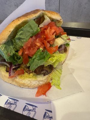 Vegan kebab!   at Zerö Kebab in Berlin