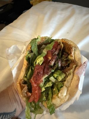 Vegan Kebab.  at Zerö Kebab in Berlin