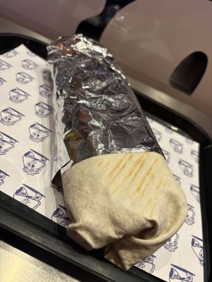 Zero durum  at Zerö Kebab in Berlin