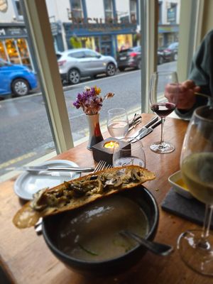 Best Roasted Mushroom Soup at Lagom in Kenmare