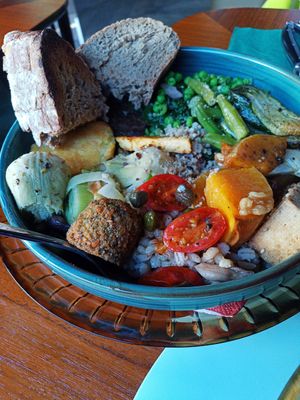 Bowl at Vegan Chouke in Brussels