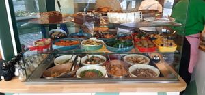 Cakes at Vegan Chouke in Brussels