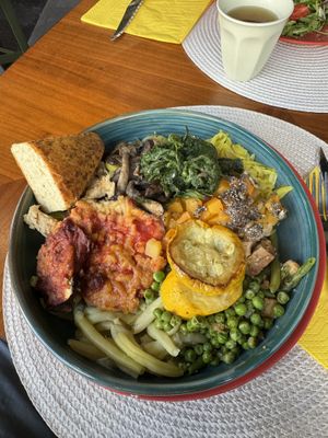 Chouke Super Bowl  at Vegan Chouke in Brussels