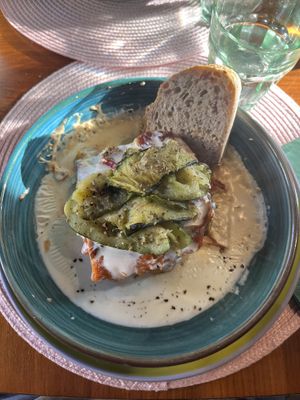 Lasagna   at Vegan Chouke in Brussels