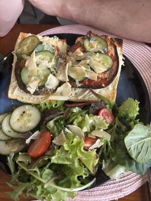 Italian toastie  at Vegan Chouke in Brussels