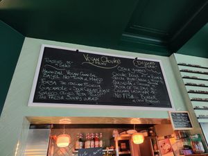 Exciting menu! at Vegan Chouke in Brussels
