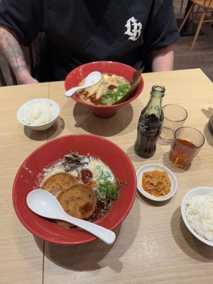   at IPPUDO Ginza East in Tokyo