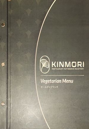 Menu at Kinmori Restaurant, Patisserie and Roastery in Jakarta