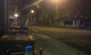 When you sit outside at Barra7 you may feel it's a bit too quiet, but in fact that's a plus, and you are safe there. Otherwise of course you can always sit indoors. at Barra 7 in Montevideo