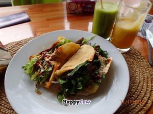 Burritos at Barra 7 in Montevideo