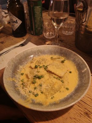 Ravioli at Sicilian NQ in Manchester