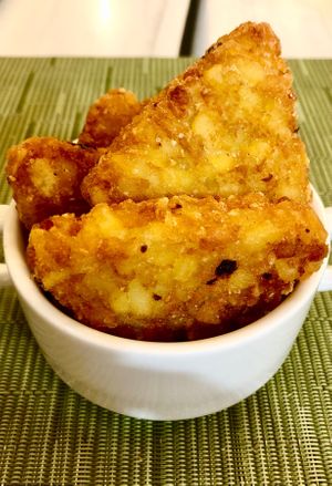 Hash browns  at Mistral  in Dubai