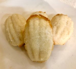Skinny Genie coconut madeleines at Mistral  in Dubai