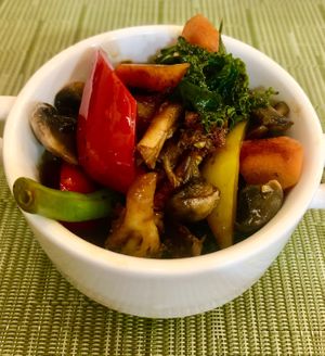 Stir fry vegetables  at Mistral  in Dubai