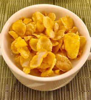 Gluten-free cornflakes  at Mistral  in Dubai