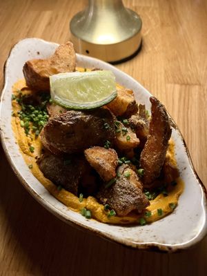 Thrice baked potatoes   at The Greenwich in Denver