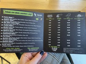   at Crunchy Kebab Vegan in Kassel