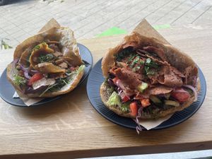   at Crunchy Kebab Vegan in Kassel