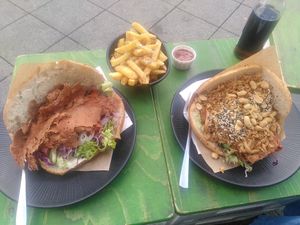 Classic and crunchy at Crunchy Kebab Vegan in Kassel