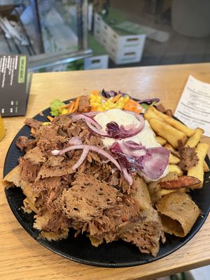   at Crunchy Kebab Vegan in Kassel
