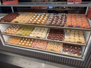 Doughnut selection.  at Brammibals Donuts - Europlatz in Berlin