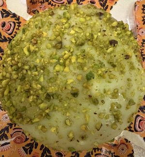 Pistachio crème 🤍🌱 #Veganuary at Brammibals Donuts - Europlatz in Berlin