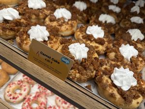 carrot cake  at Brammibals Donuts - Europlatz in Berlin