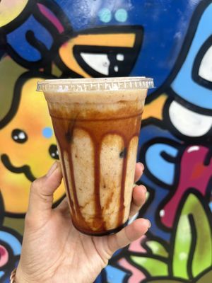 Cacao n date smoothie  at Nana's Rooted in Tampa