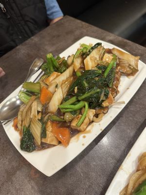 Mixed veggies wok fried noodles   at Mi  in Richmond