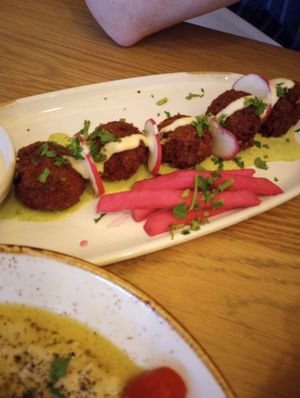 Falafel at Raik Mediterranean Kitchen in Suwanee