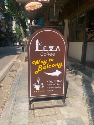   at LEVA Coffee in Hanoi