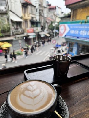   at LEVA Coffee in Hanoi