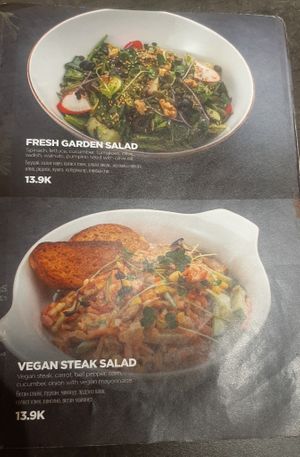 The menu at Agnista Restaurant - Tara Center in Ulaanbaatar