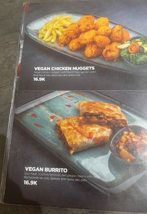 The menu at Agnista Restaurant - Tara Center in Ulaanbaatar