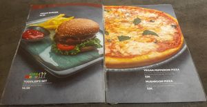 The menu at Agnista Restaurant - Tara Center in Ulaanbaatar