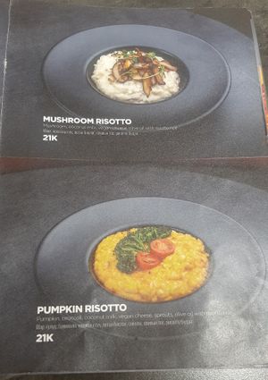 The menu at Agnista Restaurant - Tara Center in Ulaanbaatar