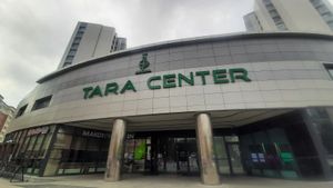 Located on the first floor of this building, "Tara Center". at Agnista Restaurant - Tara Center in Ulaanbaatar