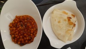 Vegan masala curry at Agnista Restaurant - Tara Center in Ulaanbaatar