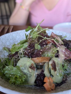 Cha Soba Salad at Ibu Susu in Ubud