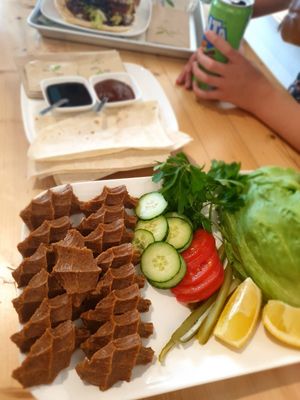 Köfteteller at Veis Vegan in Rheda-wiedenbrueck