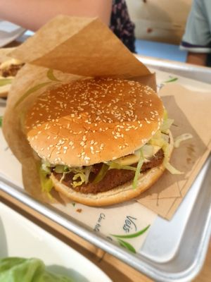 Burger at Veis Vegan in Rheda-wiedenbrueck