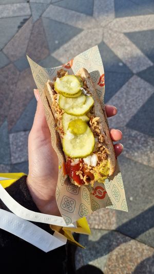 Vegan HotDog at DØP - The Organic Sausage man in Copenhagen