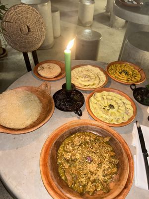  meat (seitan) typical Moroccan dish In a vegan version!   at NBTAHOUSE in Tangier