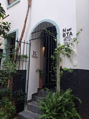 Entrance at NBTAHOUSE in Tangier