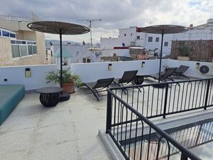 Rooftop area at NBTAHOUSE in Tangier