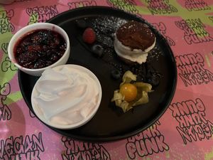 Tiramisu  at Vegan Junk Punk in Vienna