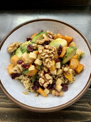 Rice bowl with veggies (off menu item)  at Jacobs Brewhouse Restaurant in Deadwood